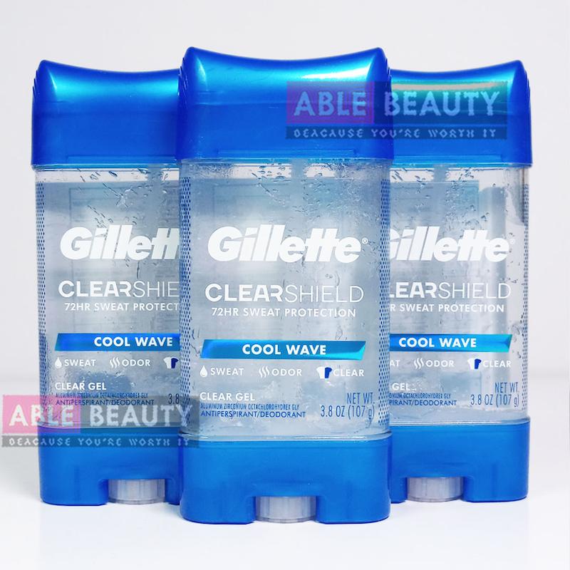 دئودورانت ضد تعریق ژیلت مدل Clear Shield حجم 107 گرم