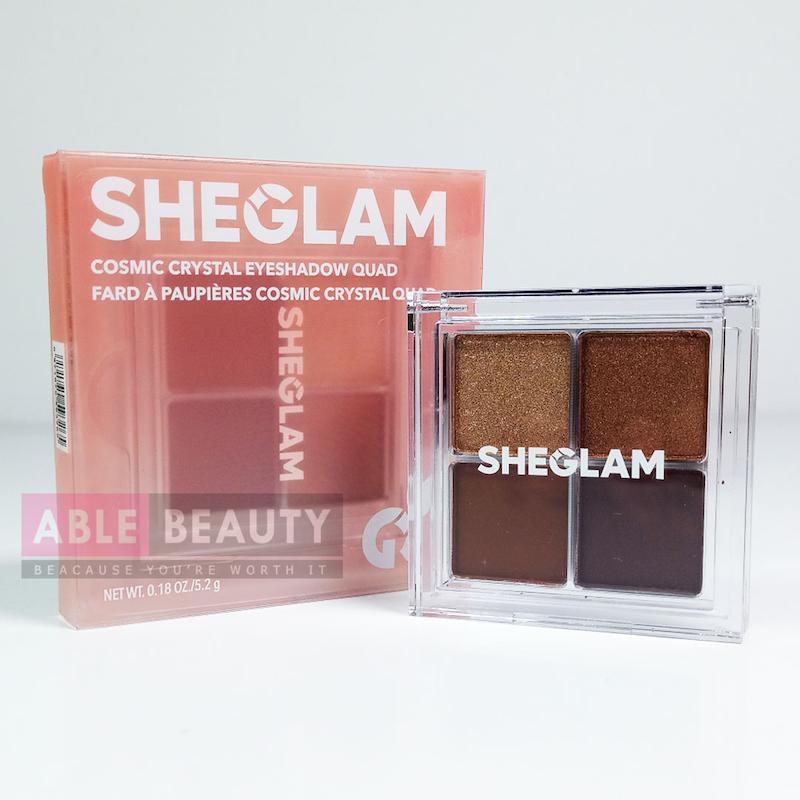 پالت سایه چشم چهار رنگ شیگلم مدل Cosmic Crystal Eyeshadow Quad