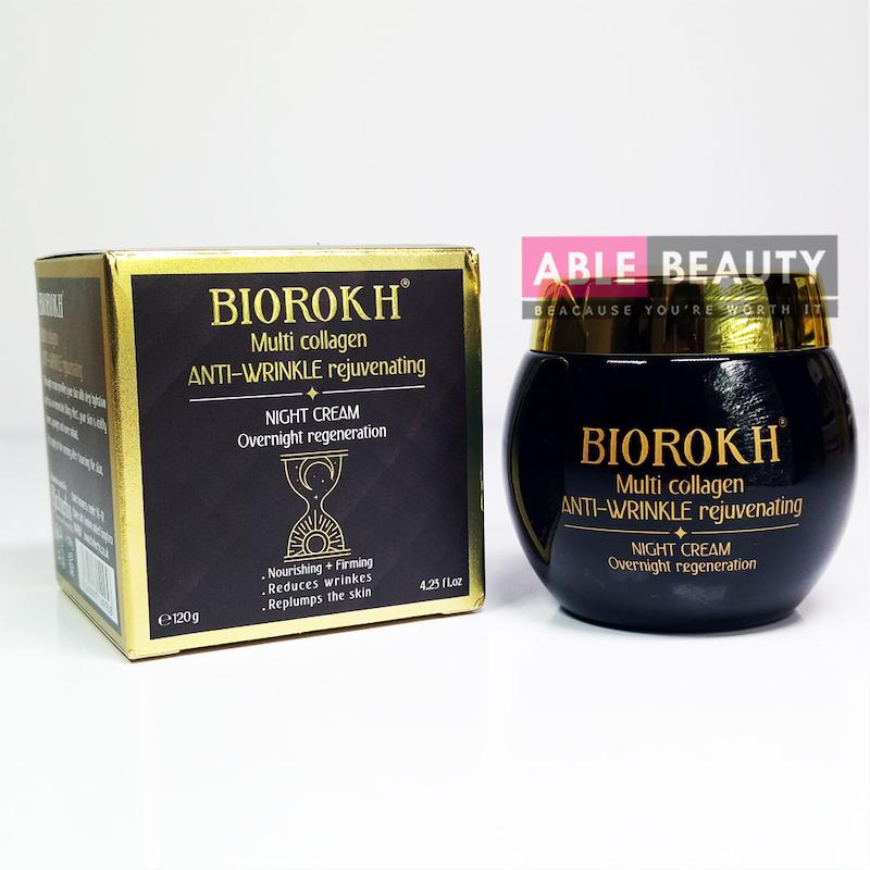 کرم شب جوانساز و ضد چروک بایورخ Multi Collagen حجم 120 گرم