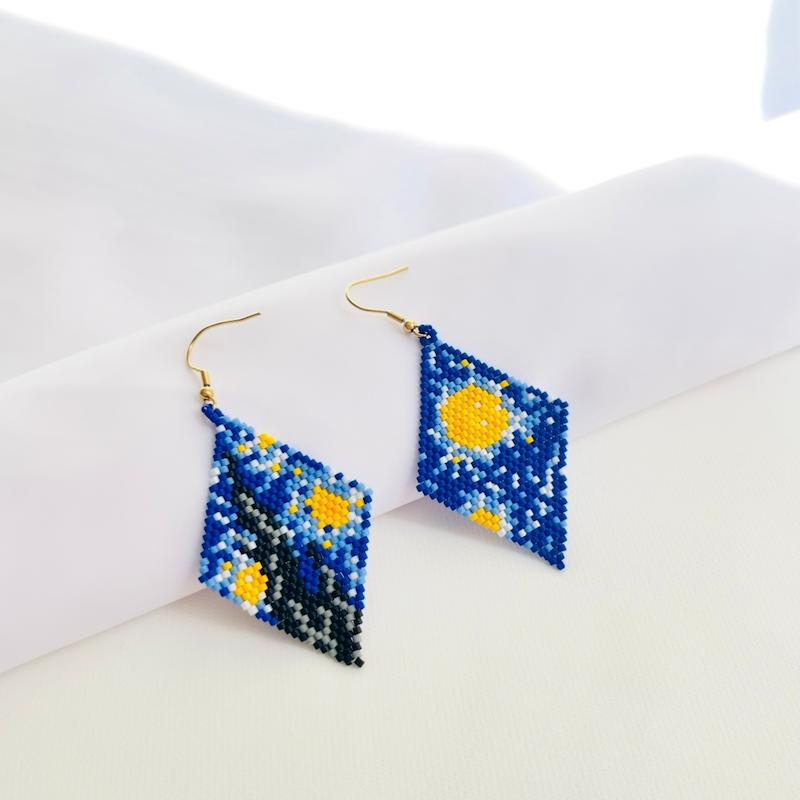 گوشواره شب پرستاره | G0010