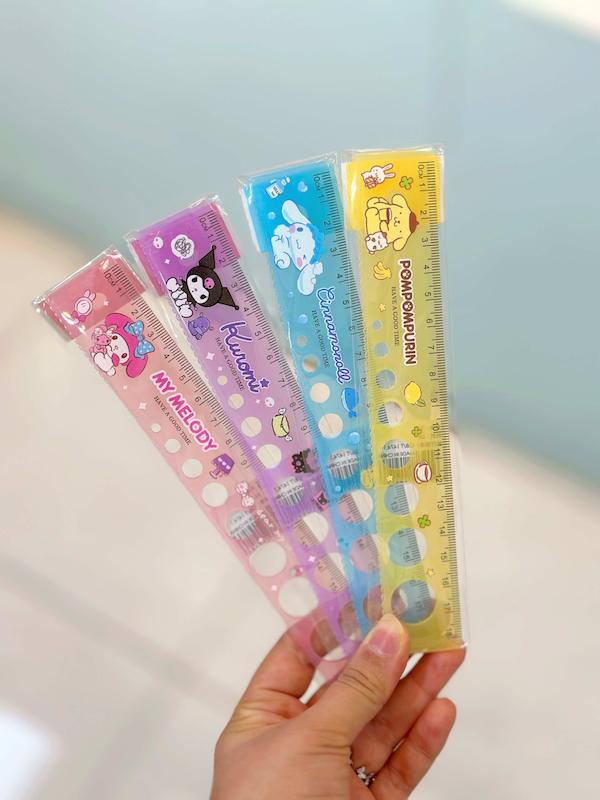 خط کش کرومی شابلون دار 