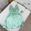 پیراهن ساتن طرحدار_۱۳۰