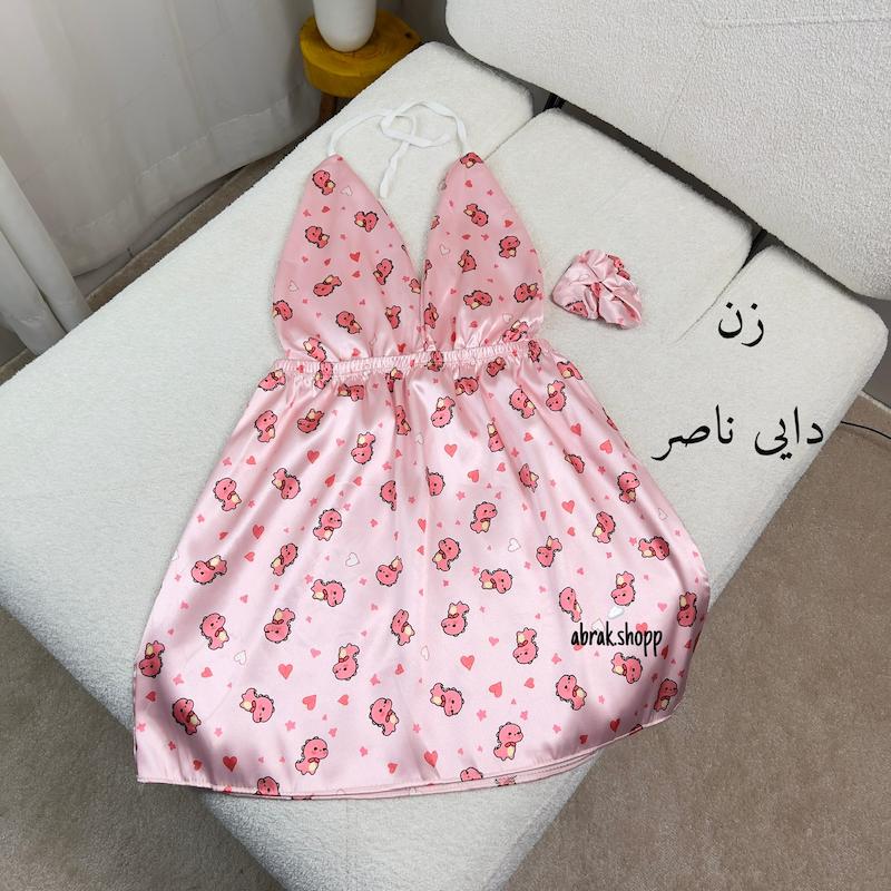 پیراهن ساتن طرحدار_۱۳۰