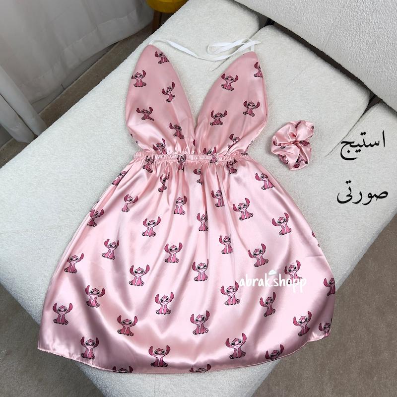 پیراهن ساتن طرحدار_۱۳۰