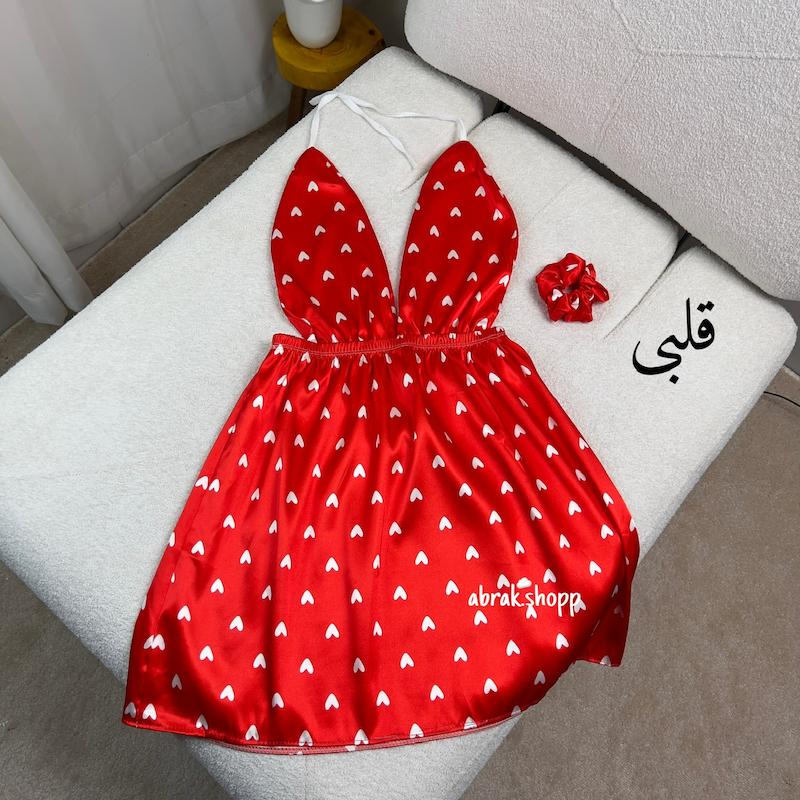 پیراهن ساتن طرحدار_۱۳۰