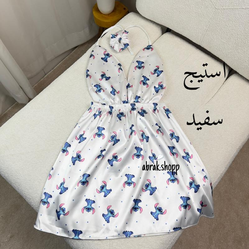 پیراهن ساتن طرحدار_۱۳۰