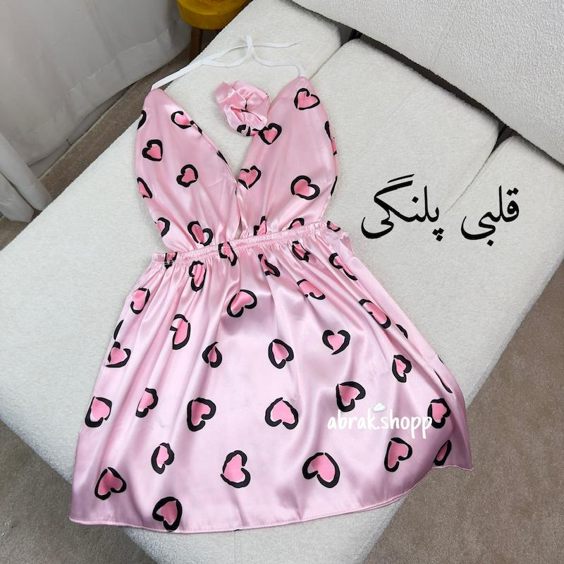 پیراهن ساتن طرحدار_۱۳۰
