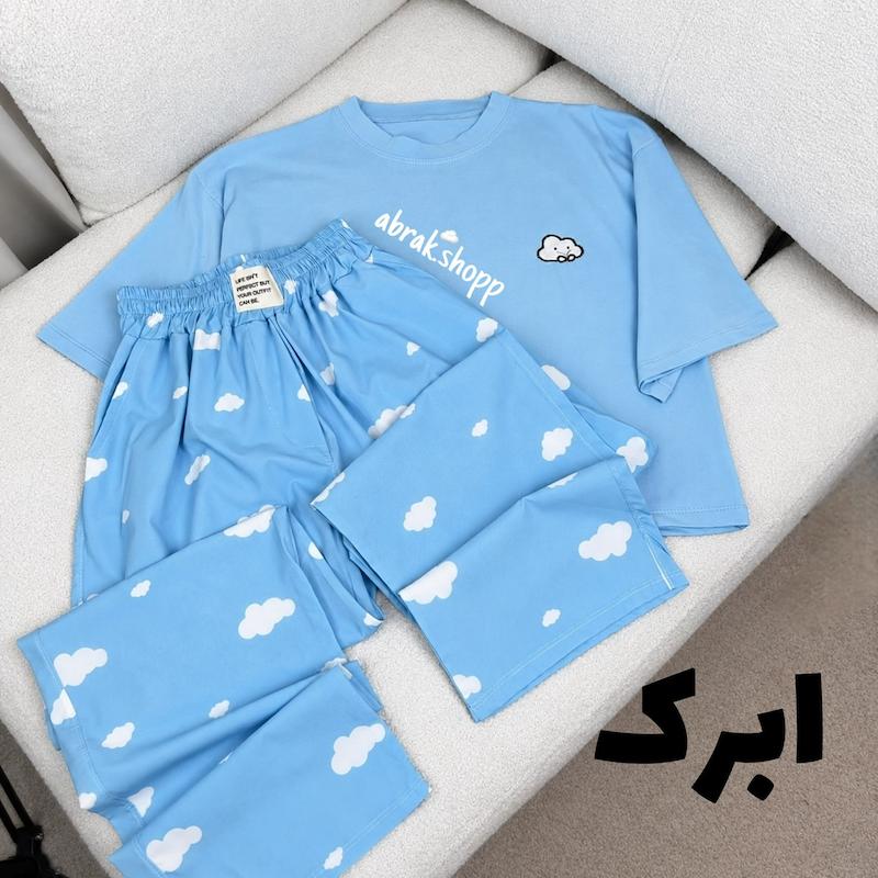 ست کراپ و  شلوار بوگاتی تیسا-251