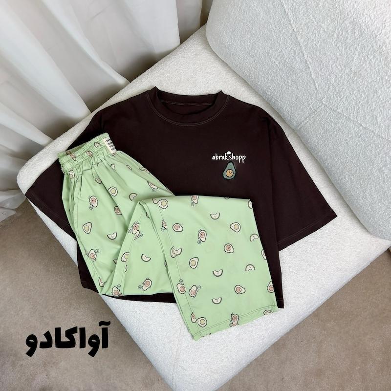 ست کراپ و  شلوار بوگاتی تیسا-251