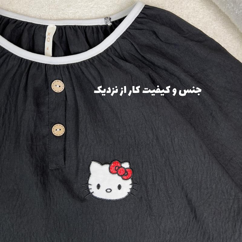 ست تیشرت شورتک کیتی