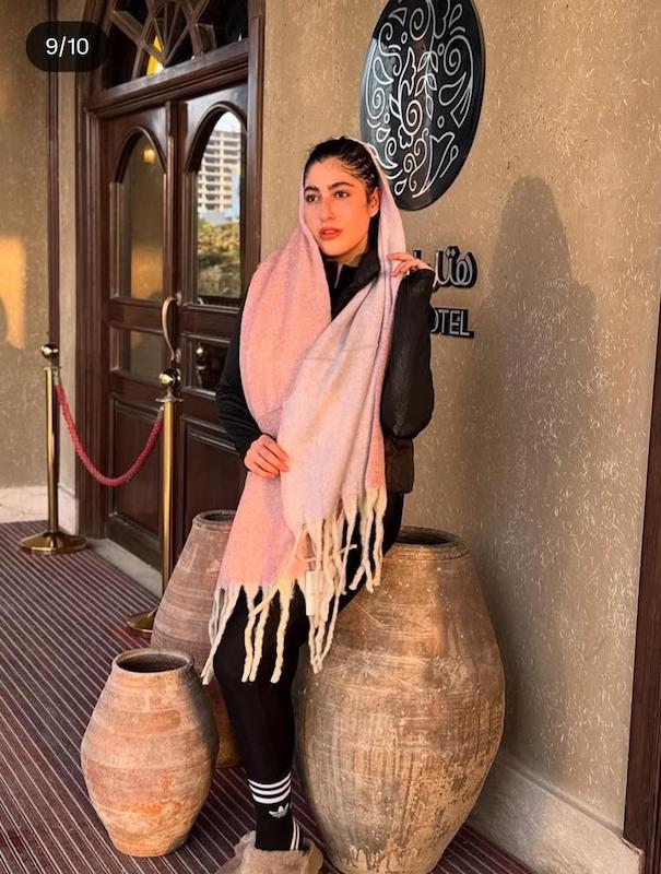 شال بیگ اسکارف دونه برفی