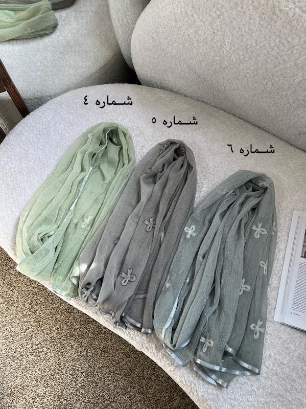 شال حرير پاپيونى