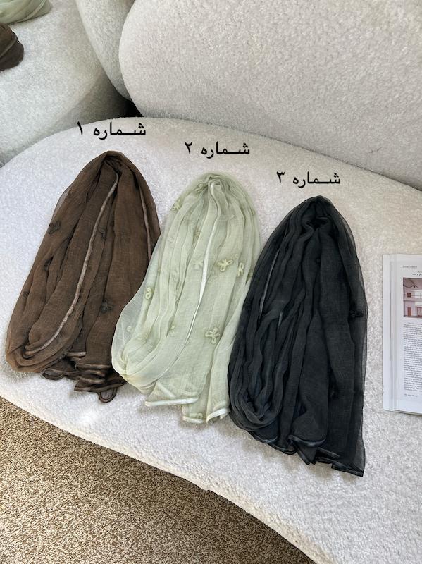 شال حرير پاپيونى