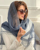شال ارگانزا خطی