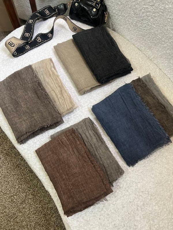 شال نخی چروک دورریش