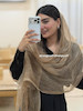 شال حریر دولایه