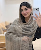 شال حریر میله ای
