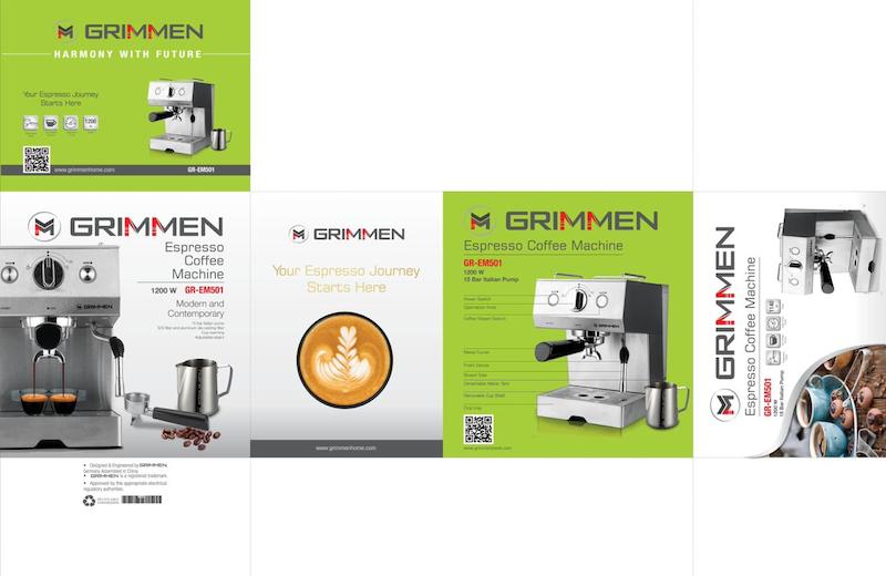 اسپرسوساز نیمه صنعتی گریمن GR-EM501