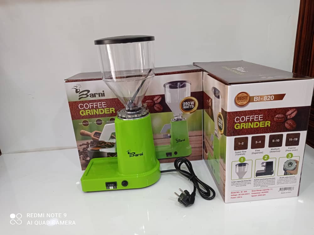آسیاب قهوه نیمه صنعتی بارنی مدل Bl-820
