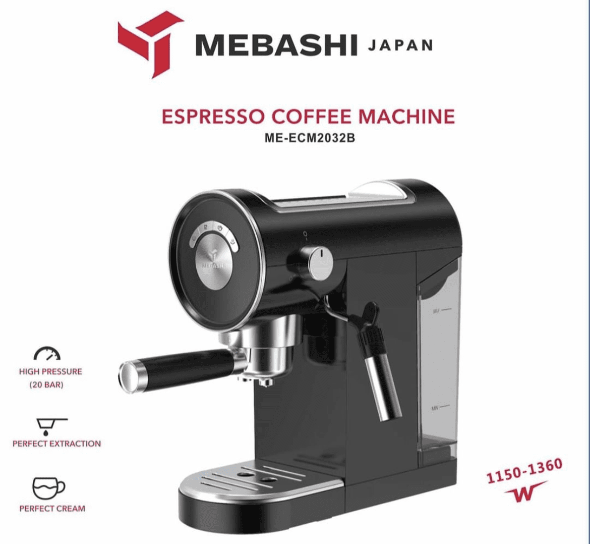اسپرسوساز مباشی مدل ME-ECM 2032