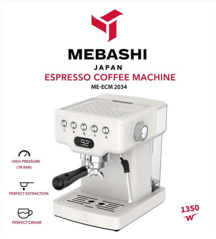 اسپرسوساز نیمه صنعتی مباشی مدل ME-ECM 2034