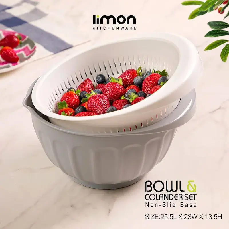 ست ابکش لگن کنگره ای لیمون کد 2371