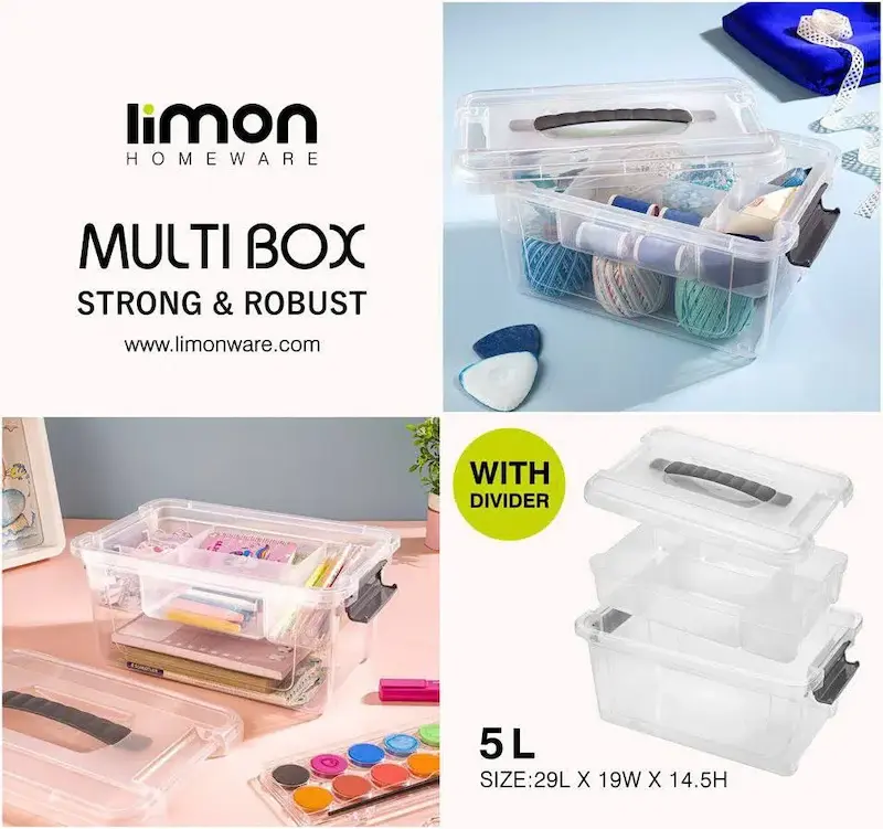 باکس 5 لیتری چندکاره لیمون کد 2416