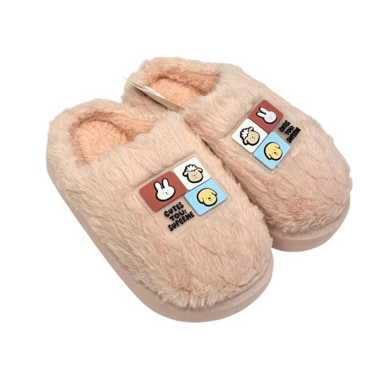 اسلیپر خزدار صورتی