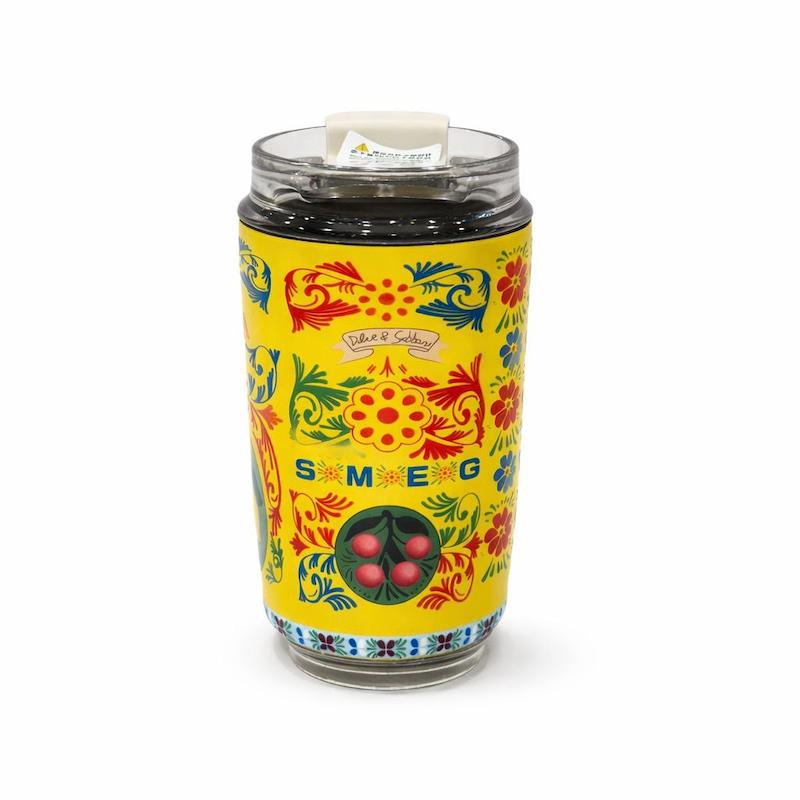 ماگ اسمگ‌ طرح دولچه رنگ زرد 