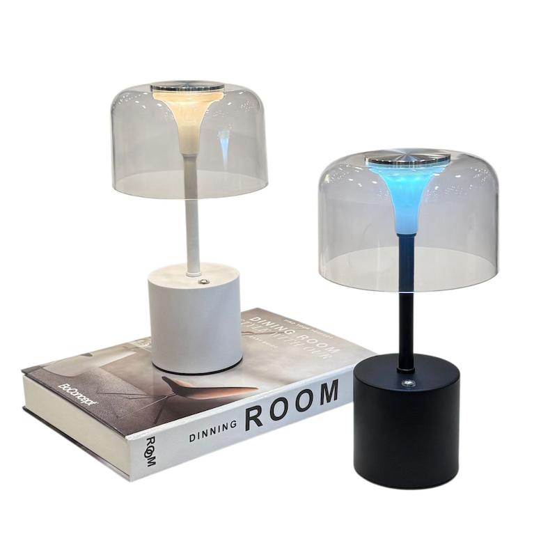 آباژور مدرن شارژی با سه حالت نوردهی