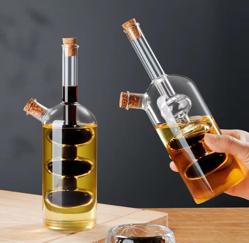 آبلیمو خوری و روغن ریز دوجداره پیرکس کد 098