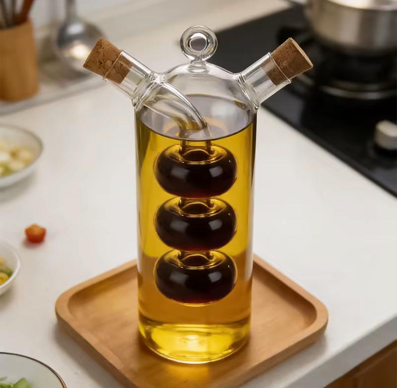 آبلیمو خوری و روغن ریز دوجداره پیرکس کد 099