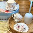 فنجان و نعلبکی  6 عددی گلدار وارداتی
