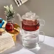 کتری و قوری پیرکس مدل ساده
