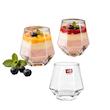 لیوان چندضلعی Deli Glass ظرفیت 330 میلی‌لیتر بسته 6 عددی