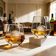 لیوان چندضلعی Deli Glass ظرفیت 330 میلی‌لیتر بسته 6 عددی