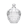 قندان شیشه‌ای درب‌دار برند Deli glass