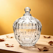قندان شیشه‌ای درب‌دار برند Deli glass