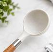 کفگیر و ملاقه 5 پارچه Kitchen Tools سیلیکونی با دسته چوبی