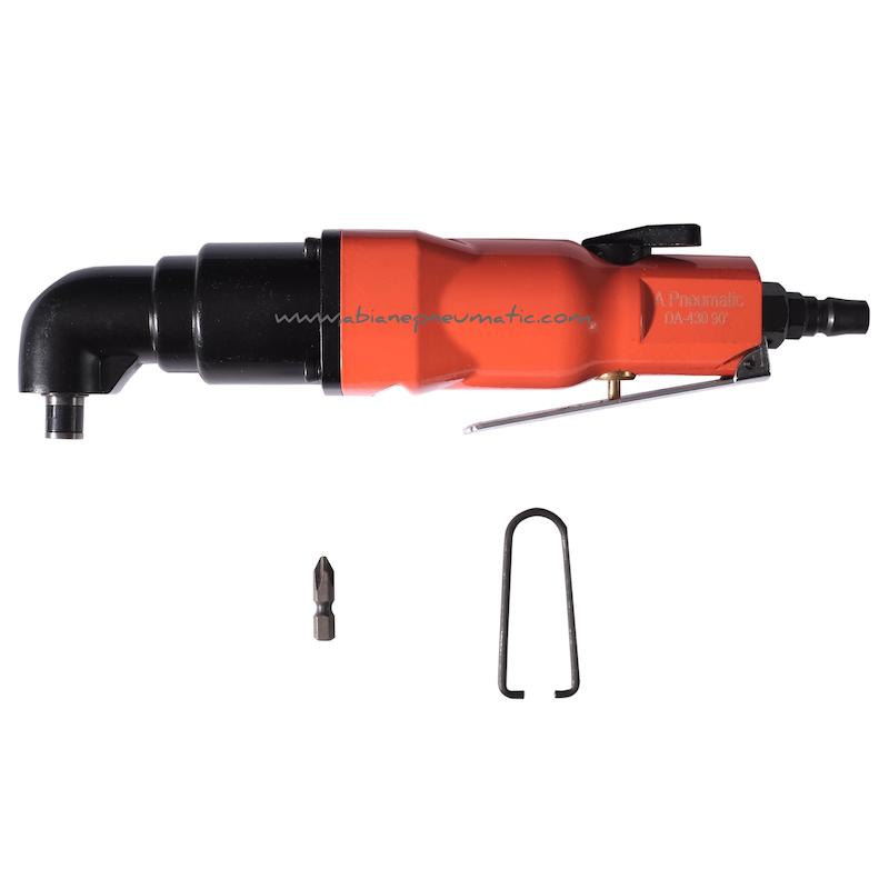 پیچگوشتی بادی چپقی ۹۰ درجه برند A pneumatic مدل DA-430 90
