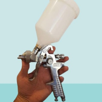 پیستوله رنگ وچسب سه تنظیم میکرون نازل 1.8 