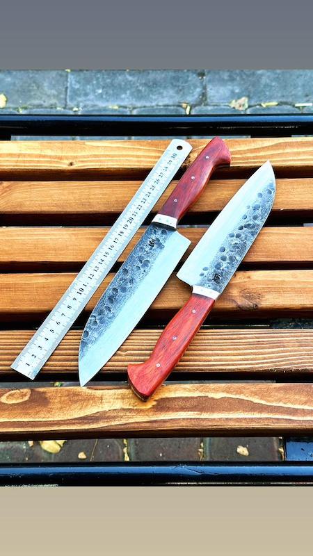 چاقو سانتاکو فولادی T192 , A170 , G138