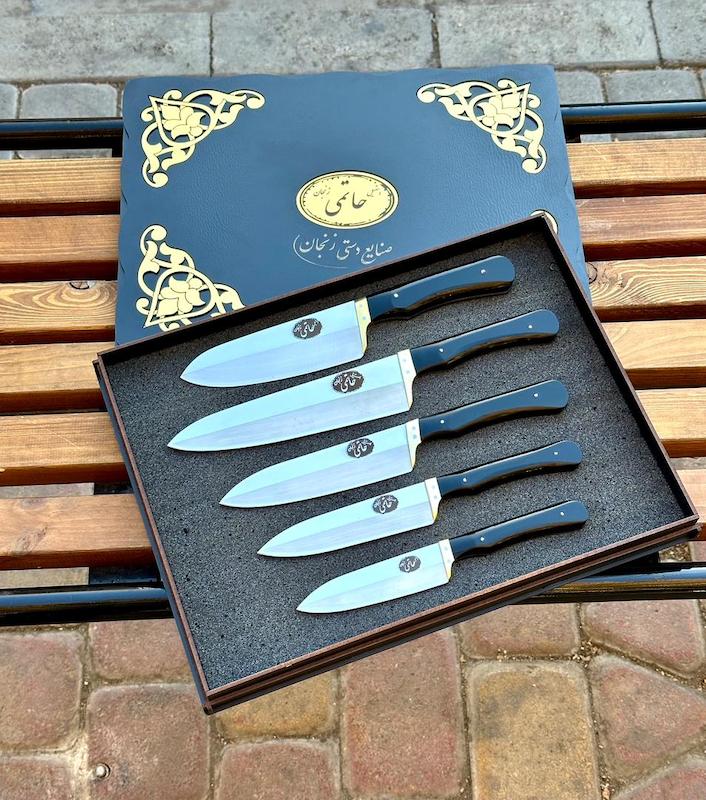 ست پنج عددی چاقو استیل A193