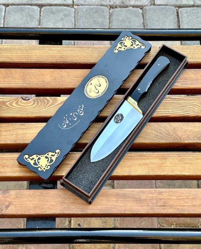 چاقو استیل تکی با جعبه A197