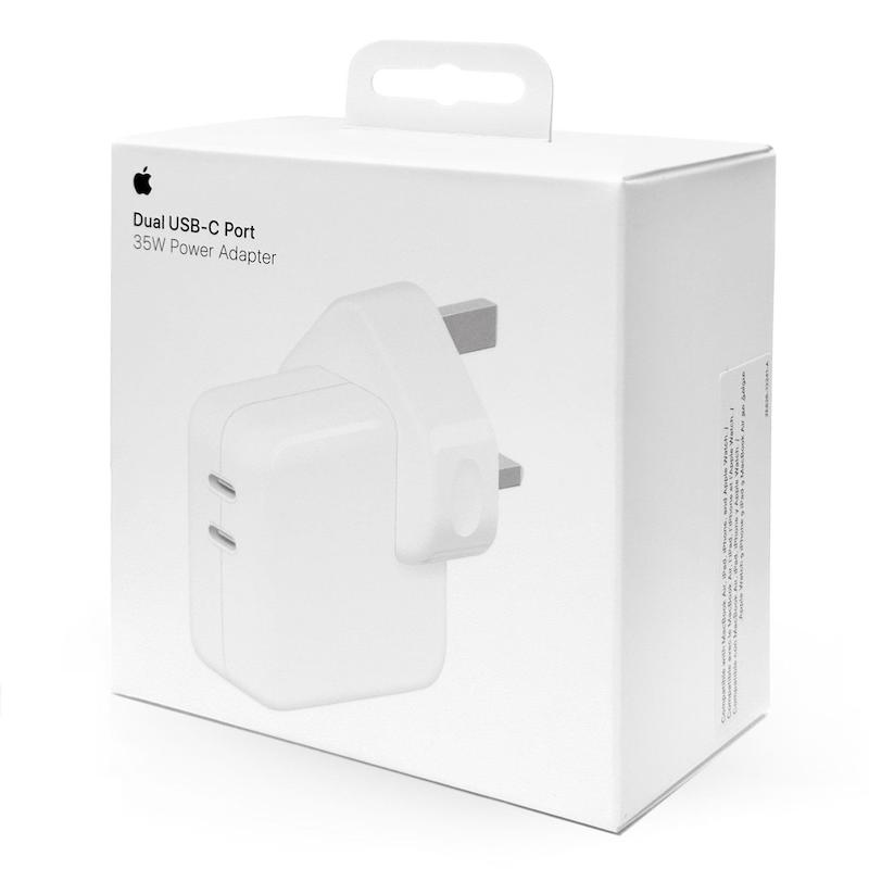 شارژر دیواری 35 وات اپل مدل Dual USB-C(اصل)