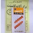 رولپلاک 6 سانتی‌متری لبه دار شاخک دار کاسپین بسته 40 عددی | قرمز