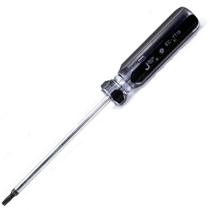 پیچ گوشتی ستاره ای دسته کریستال جی تک JTECH T15