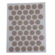 برچسب روی پیچ پولکی کابینت طلایی مات درجه یک برند اپکس