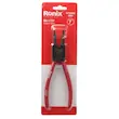 انبر خار باز کن رونیکس مدل RH-1737 سایز 7 اینچ ساخته شده از فولاد کروم وانادیوم با نوک سخت‌کاری شده و روکش تفلون ضد زنگ، دسته فلزی با روکش پلاستیکی ضد لغزش و ضد تعریق، دارای کاور محافظ