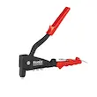 انبر پرچ دستی رونیکس مدل RH-1602 با بدنه آلومینیومی، مجهز به آچار و قفل، مناسب مصارف عمومی، صنعتی و نجاری، وزن 600 گرم و ابعاد 27x12x2 سانتی‌متر